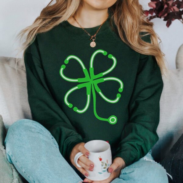 Stethoscope Clover Sweatshirt